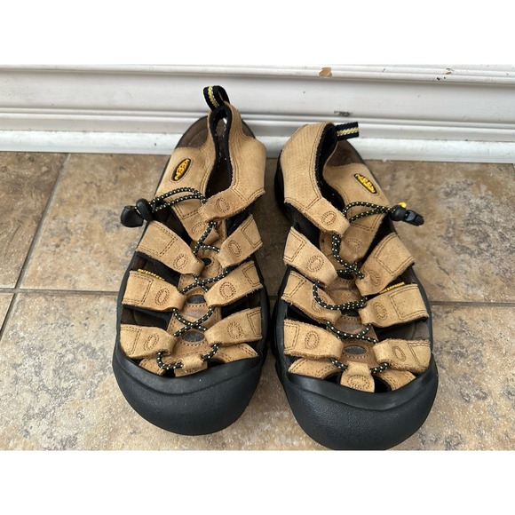 EUC KEEN Women's Newport Waterproof Tan Leather Sandals Size 9 - Picture 3 of 6